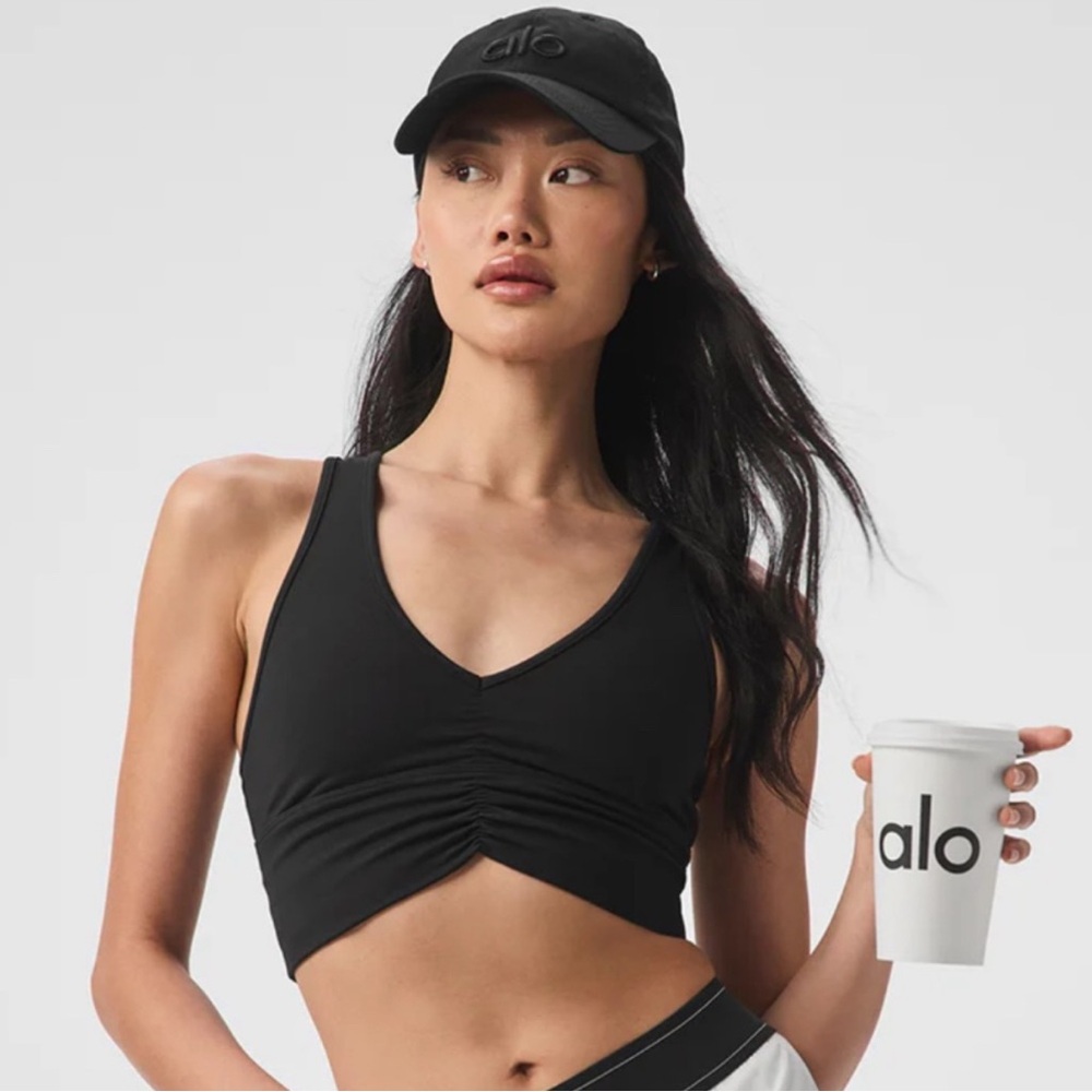 ALO Yoga brown Sports Bra wild thing M top